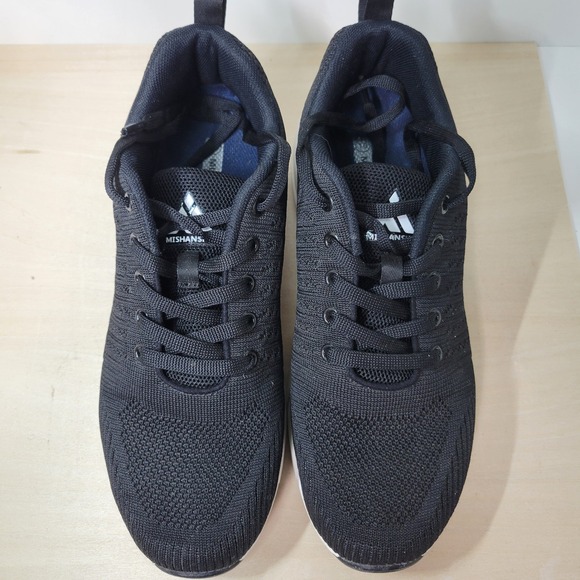 Mishansha Other - Mishansha Black Running Shoes Sneakers‎ Athletic Comfort Walking - Size 10